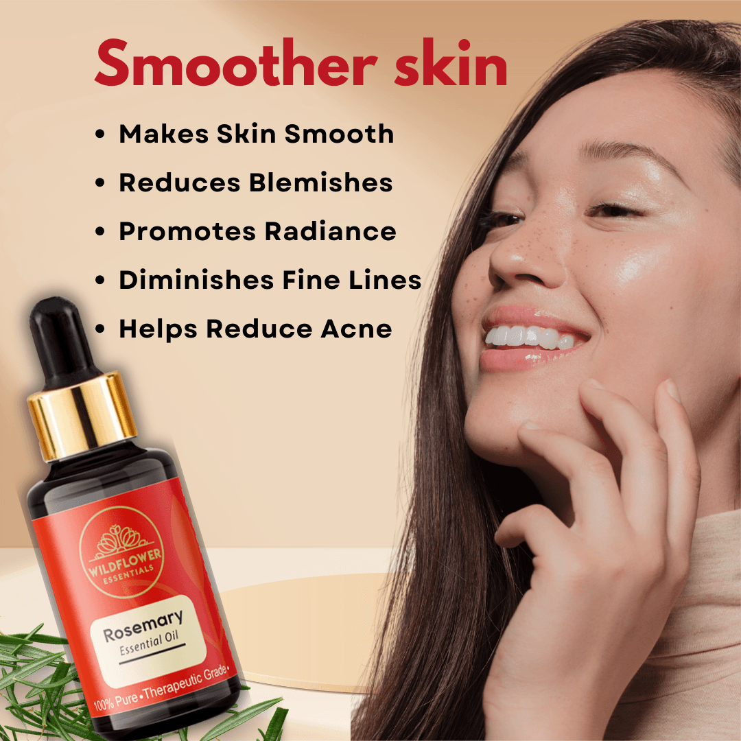 Rosemary Essential Oil Wildflower Essentials