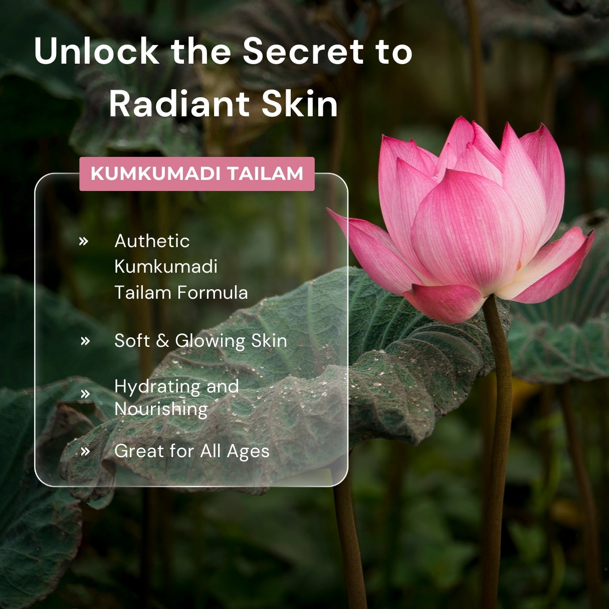 Kumkumadi Tailam Wildflower Essentials