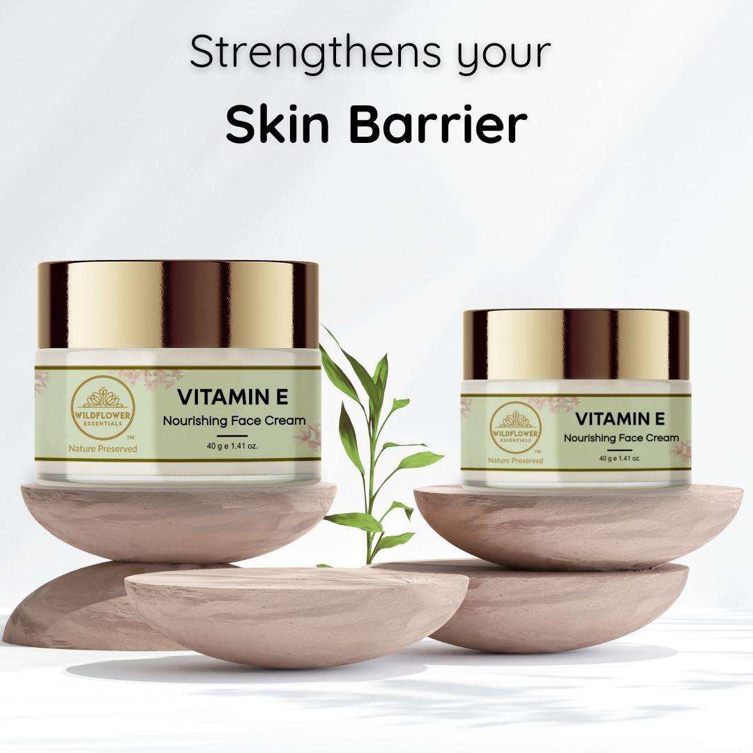 Vitamin E Cream Wildflower Essentials