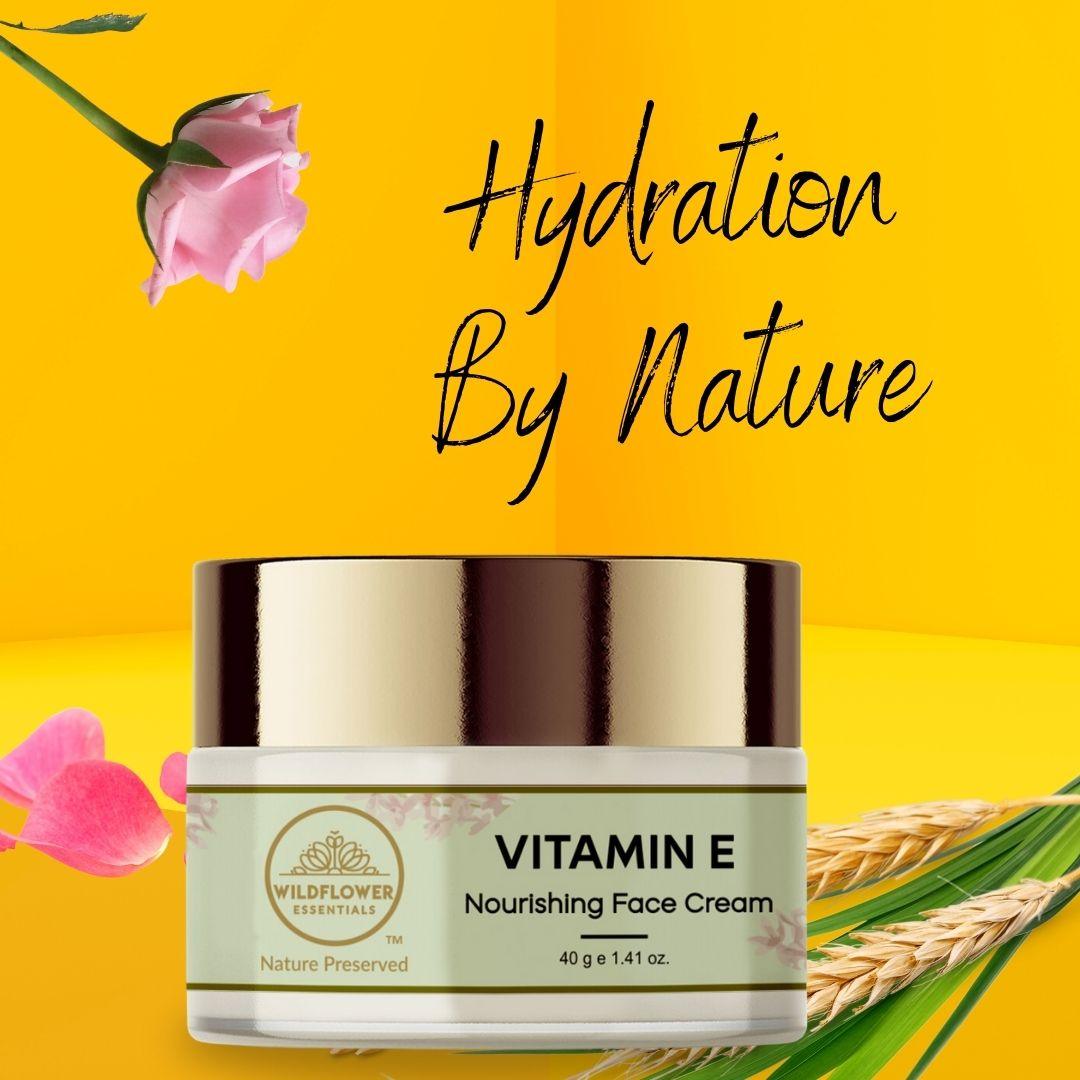 Vitamin E Cream Wildflower Essentials