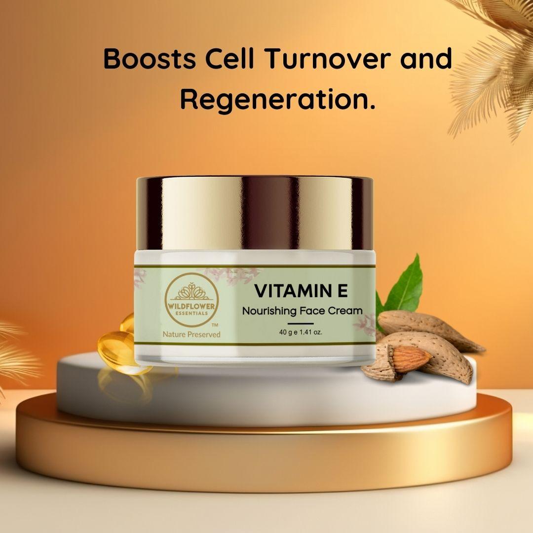 Vitamin E Cream Wildflower Essentials