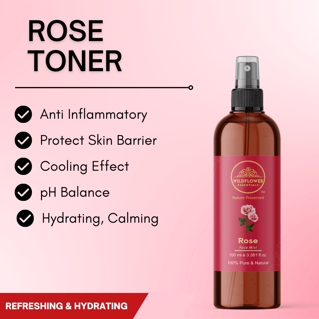Rose Toner Wildflower Essentials