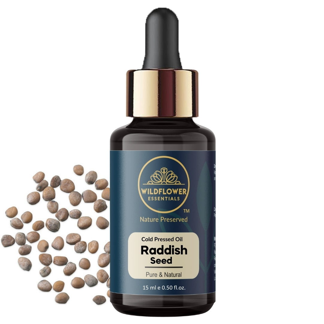 Raddish Seed Oil- Cold Pressed Wildflower Essentials
