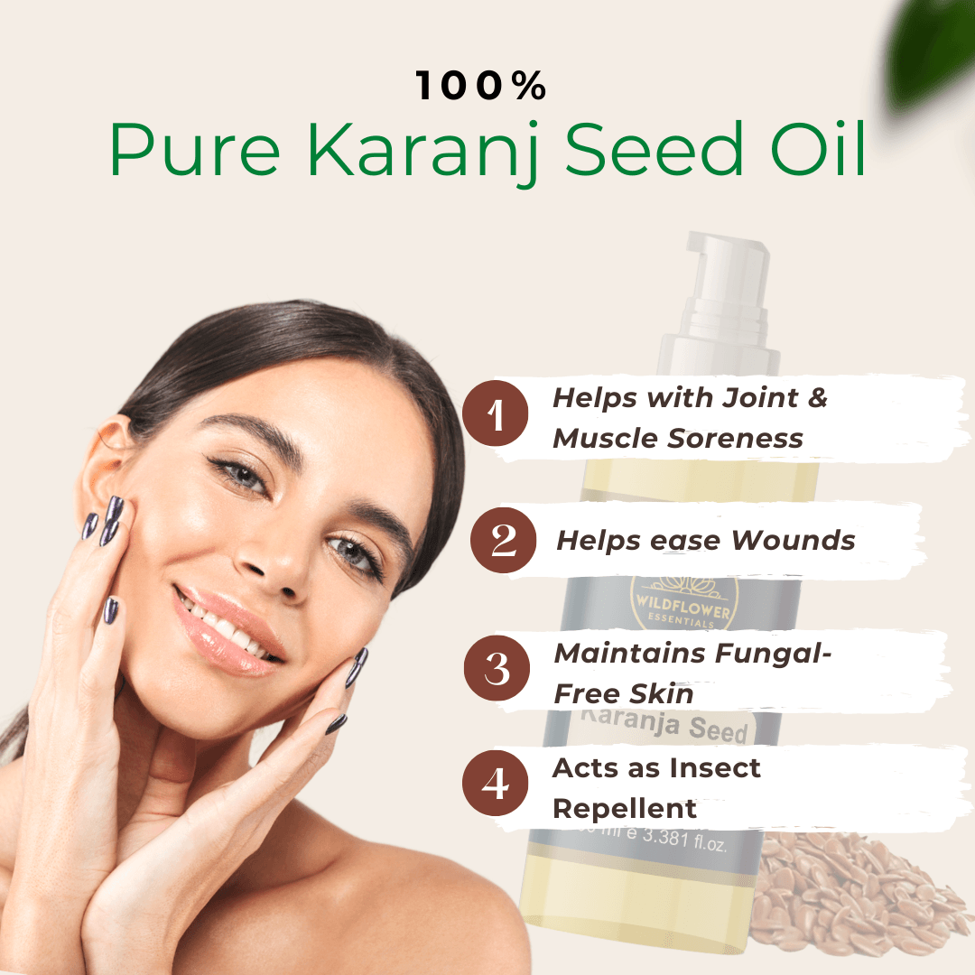 Karanja Seed Oil Wildflower Essentials