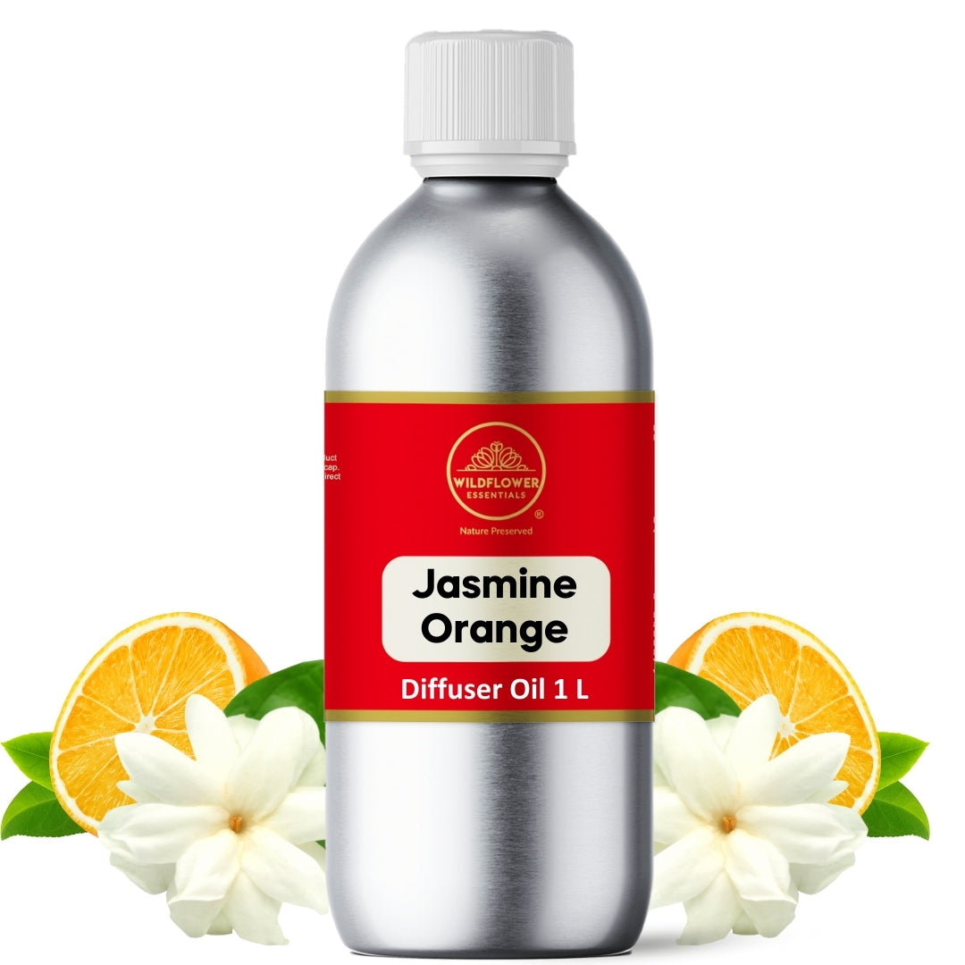 Jasmine Orange Diffuser Oil  1 L Wildflower Essentials