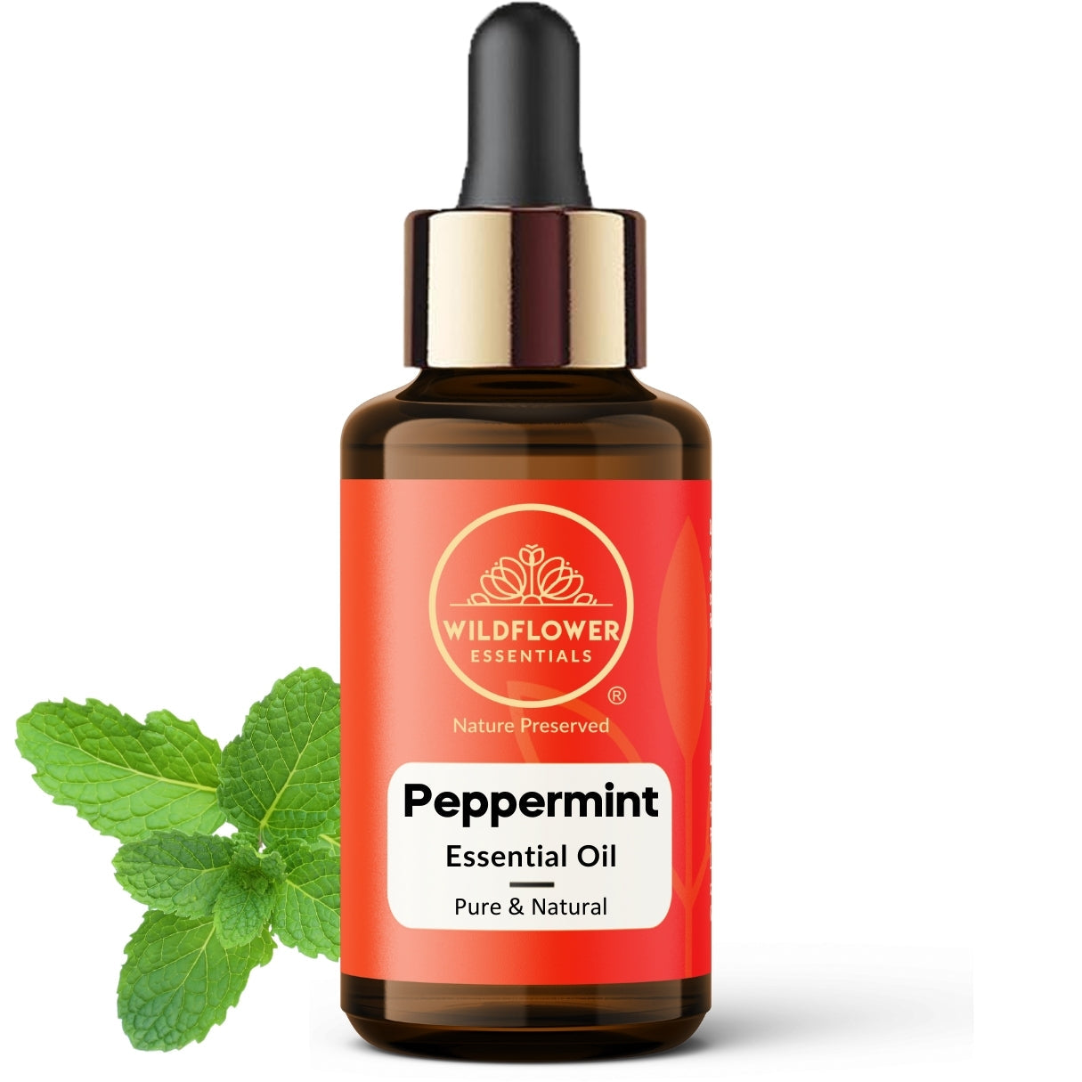 Peppermint Essential Oil Wildflower Essentials