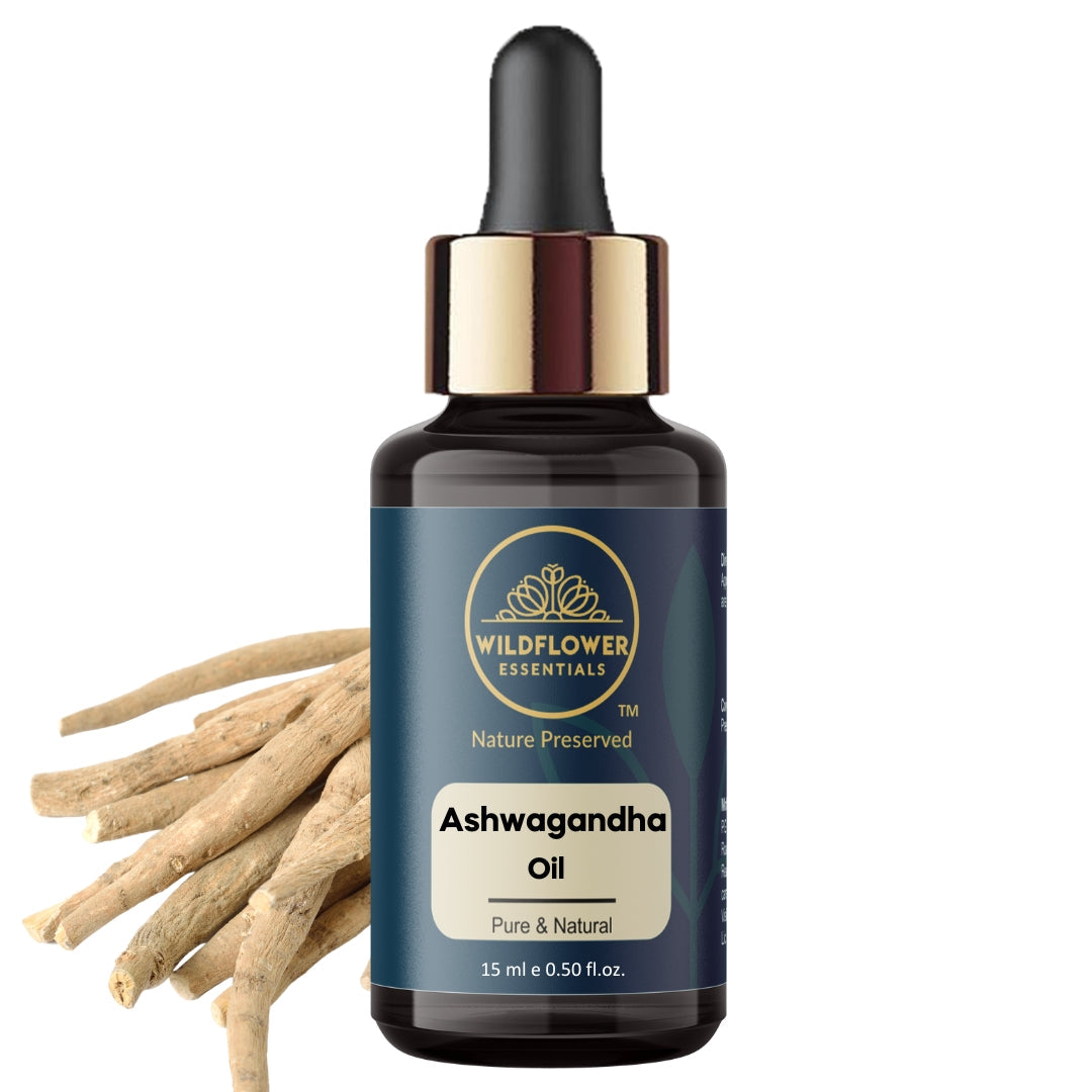 Pure Ashwagandha Oil Wildflower Essentials