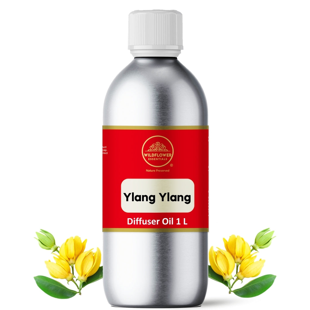 Ylang Ylang Diffuser Oil  1 L Wildflower Essentials