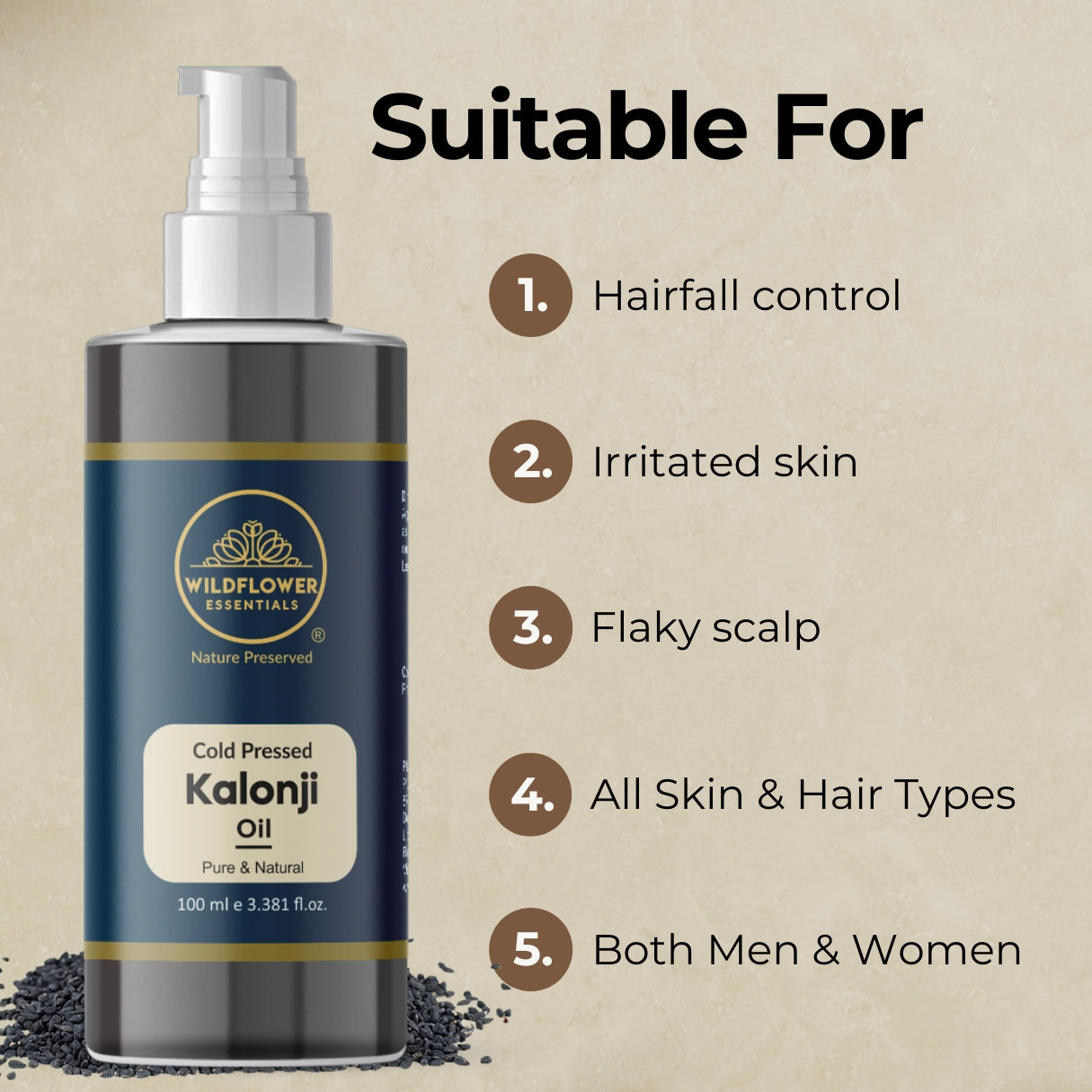 Kalonji Oil Wildflower Essentials