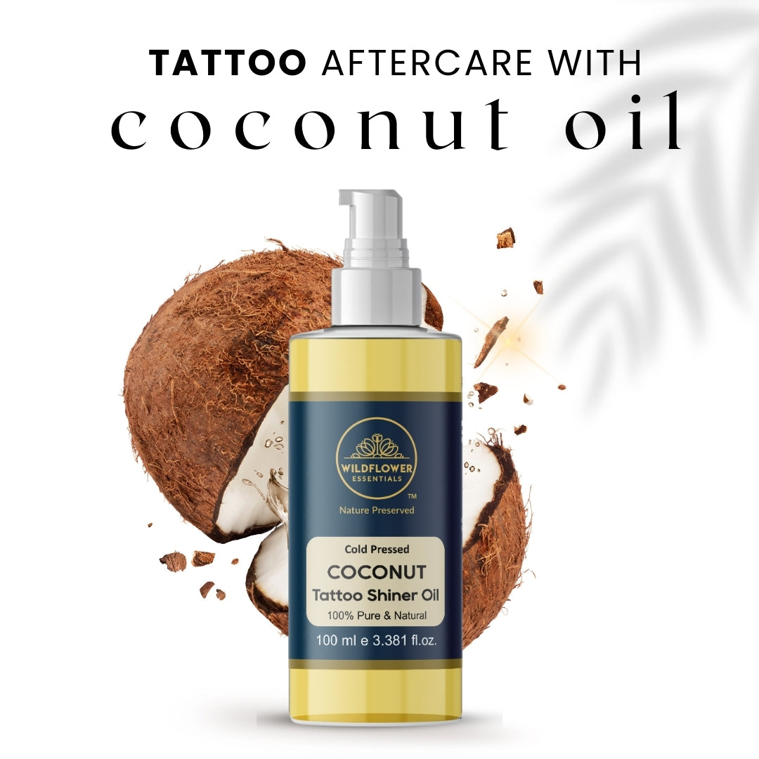 Virgin Coconut Tattoo Shiner Oil | 100 ml