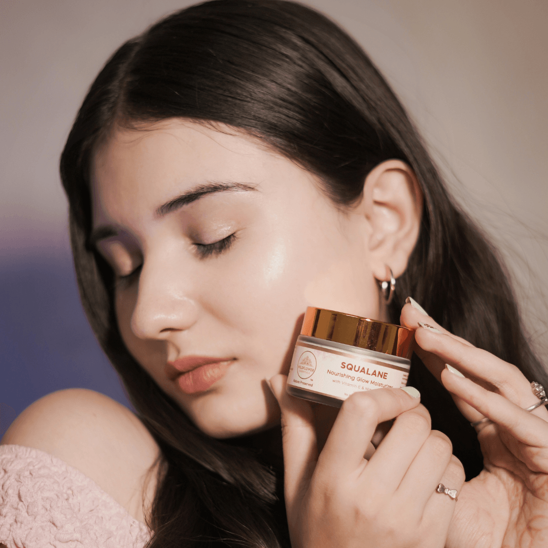 Squalane Nourishing Glow Moisturizer Wildflower Essentials