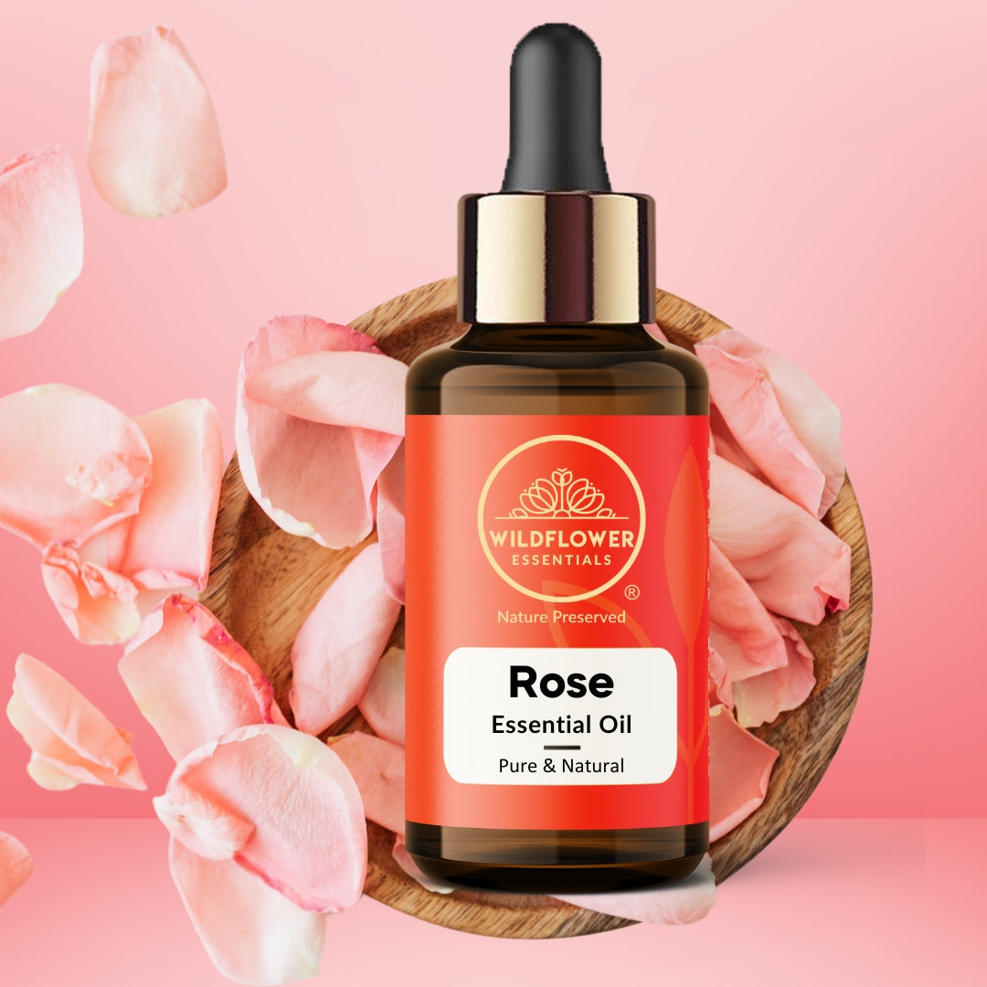 Rose Essential Oil Wildflower Essentials