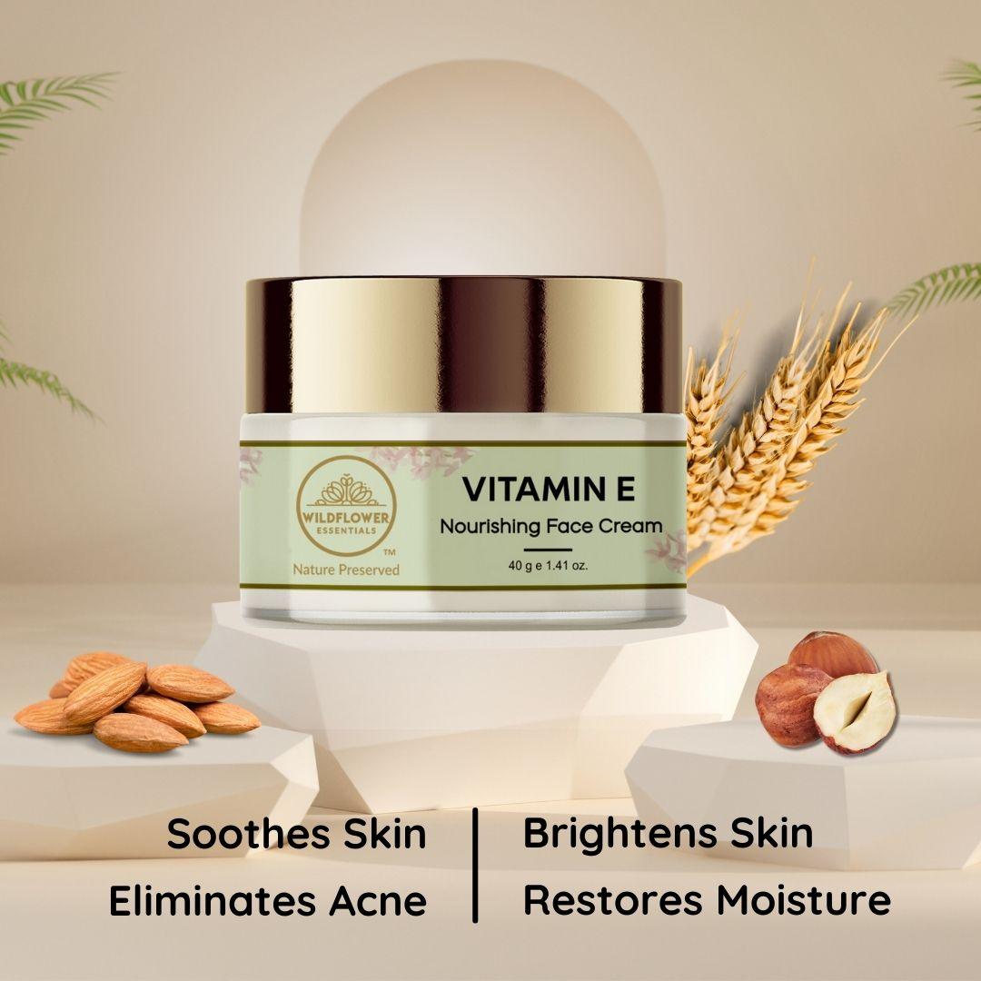Vitamin E Cream Wildflower Essentials