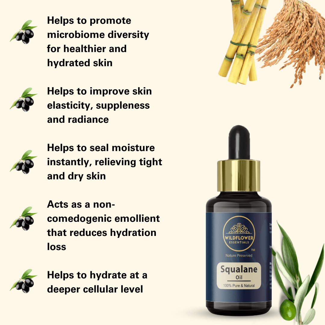 Squalane Oil Wildflower Essentials