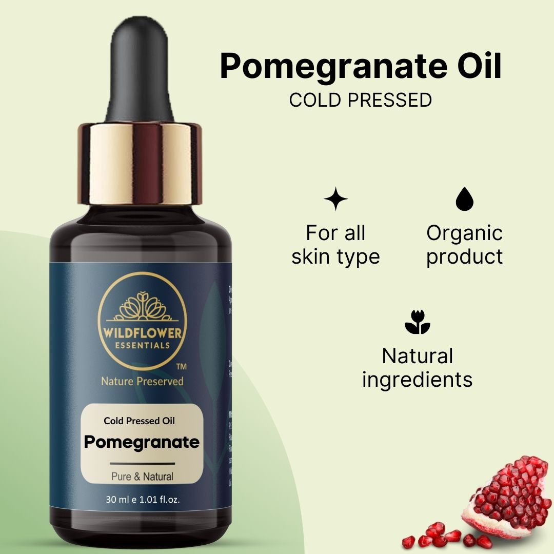 Pomegranate Oil - Cold Pressed Wildflower Essentials