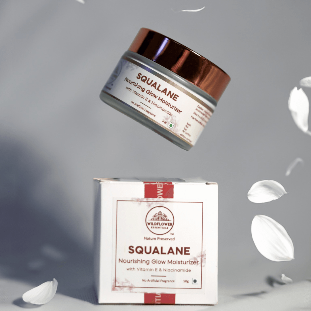 Squalane Nourishing Glow Moisturizer Wildflower Essentials