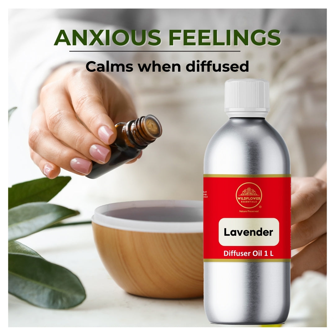 Lavender Diffuser Oil  1 L Wildflower Essentials