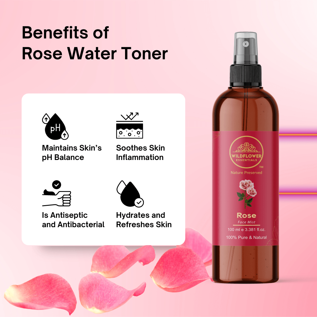 Rose Toner Wildflower Essentials