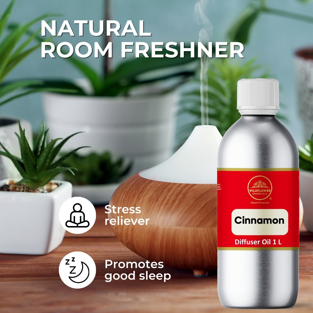 Cinnamon Diffuser Oil 1 L Wildflower Essentials