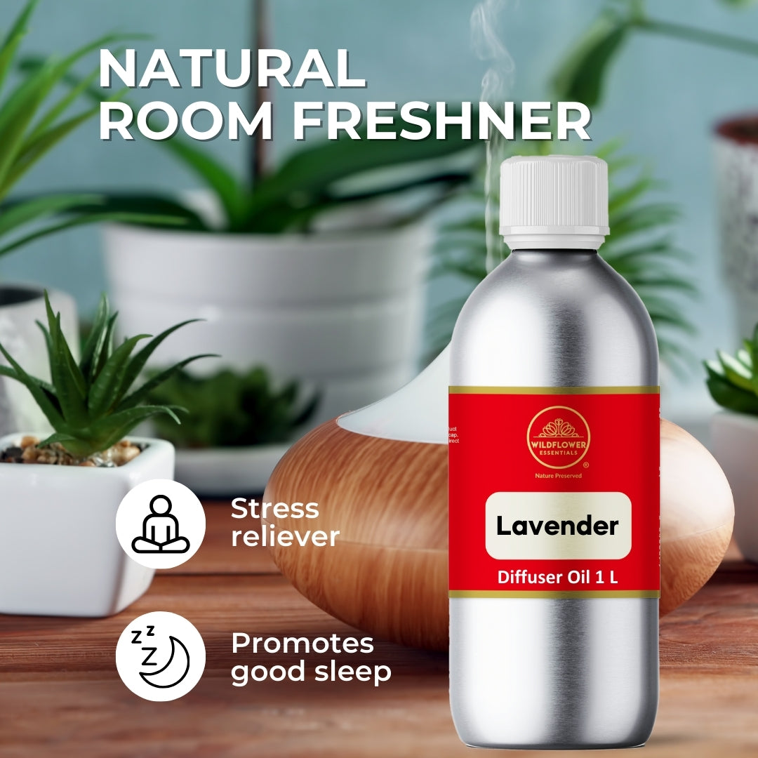 Lavender Diffuser Oil  1 L Wildflower Essentials
