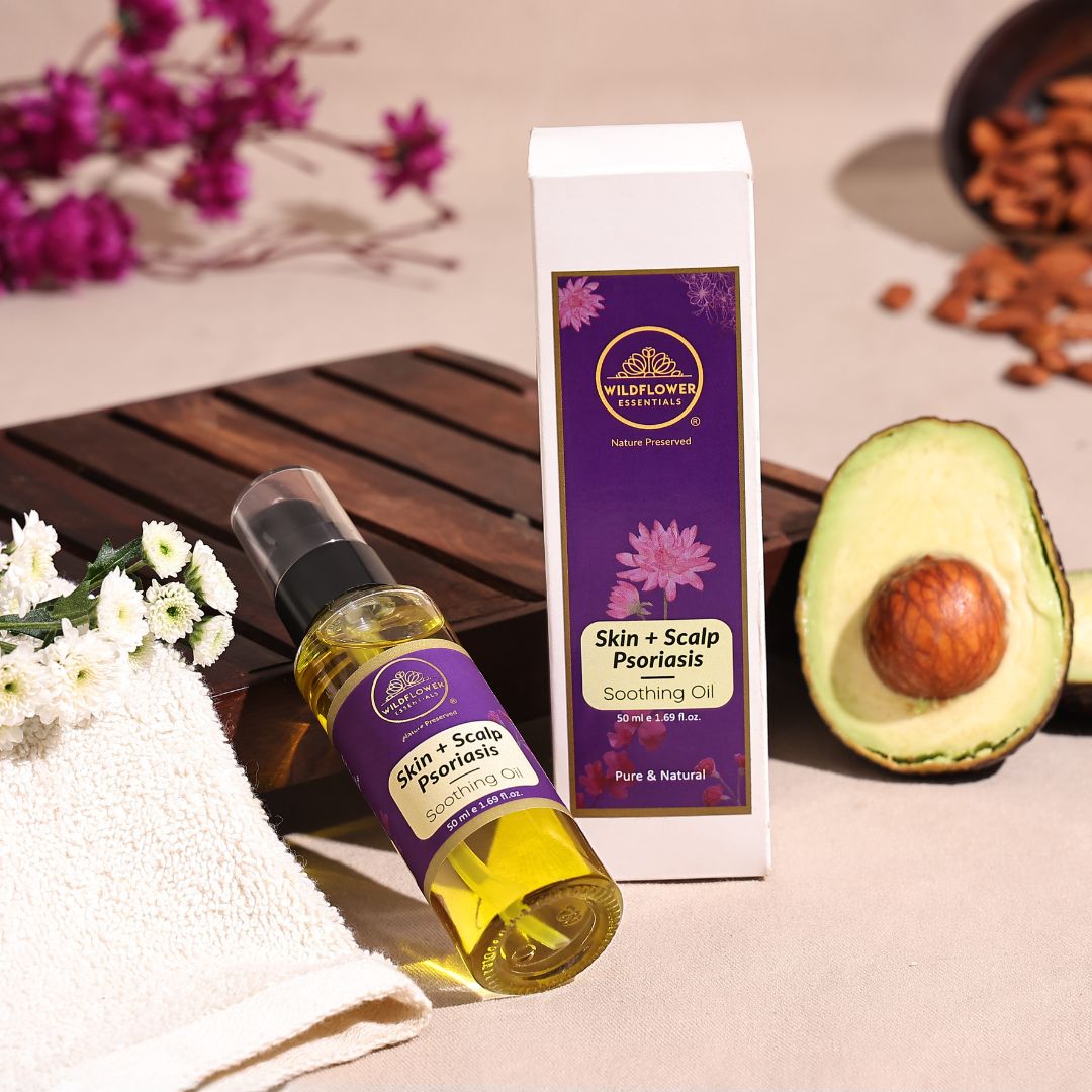 Soothing Oil for Eczema, Psoriasis & Dermatitis | 50ml Wildflower Essentials