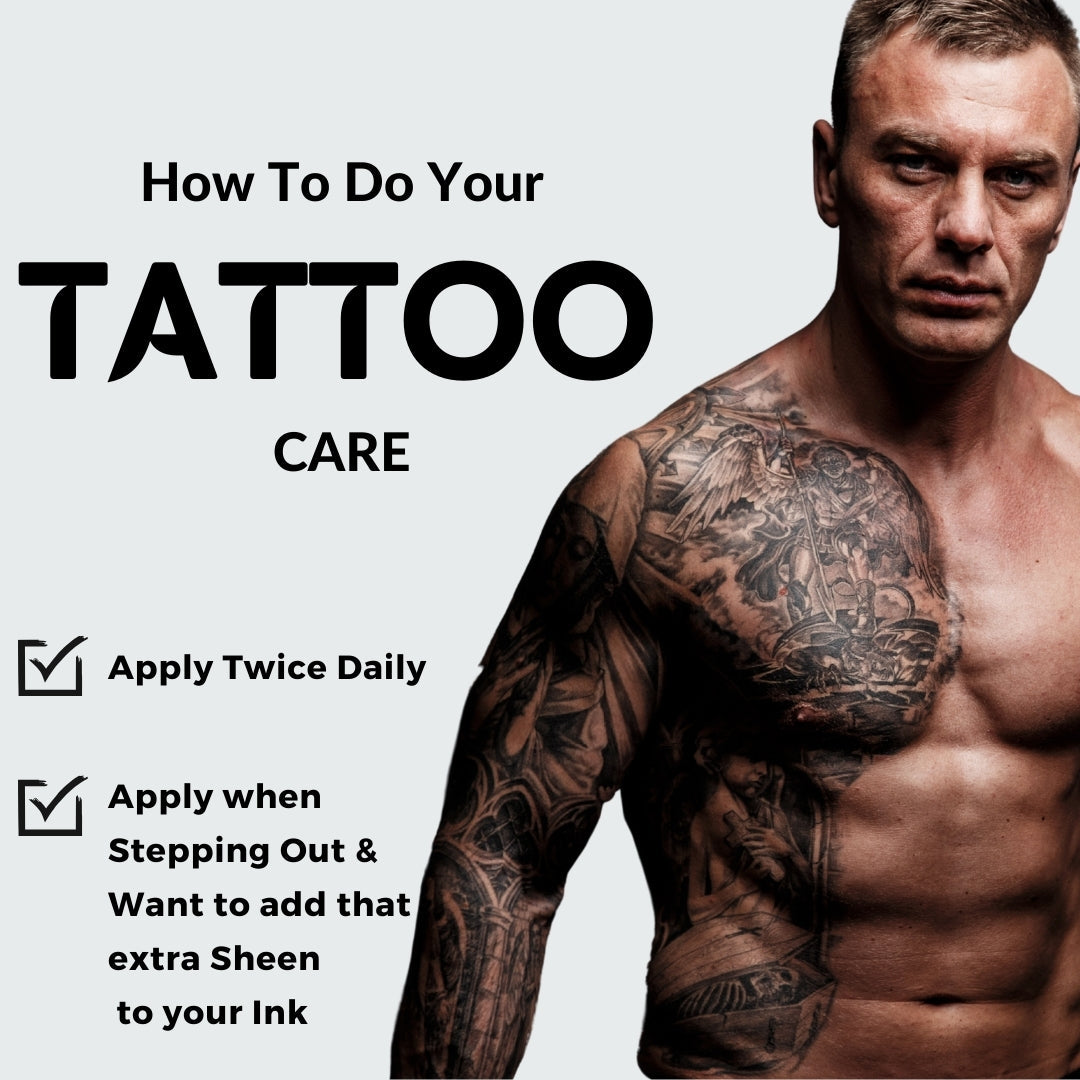 Virgin Coconut Tattoo Shiner Oil | 100 ml Wildflower Essentials