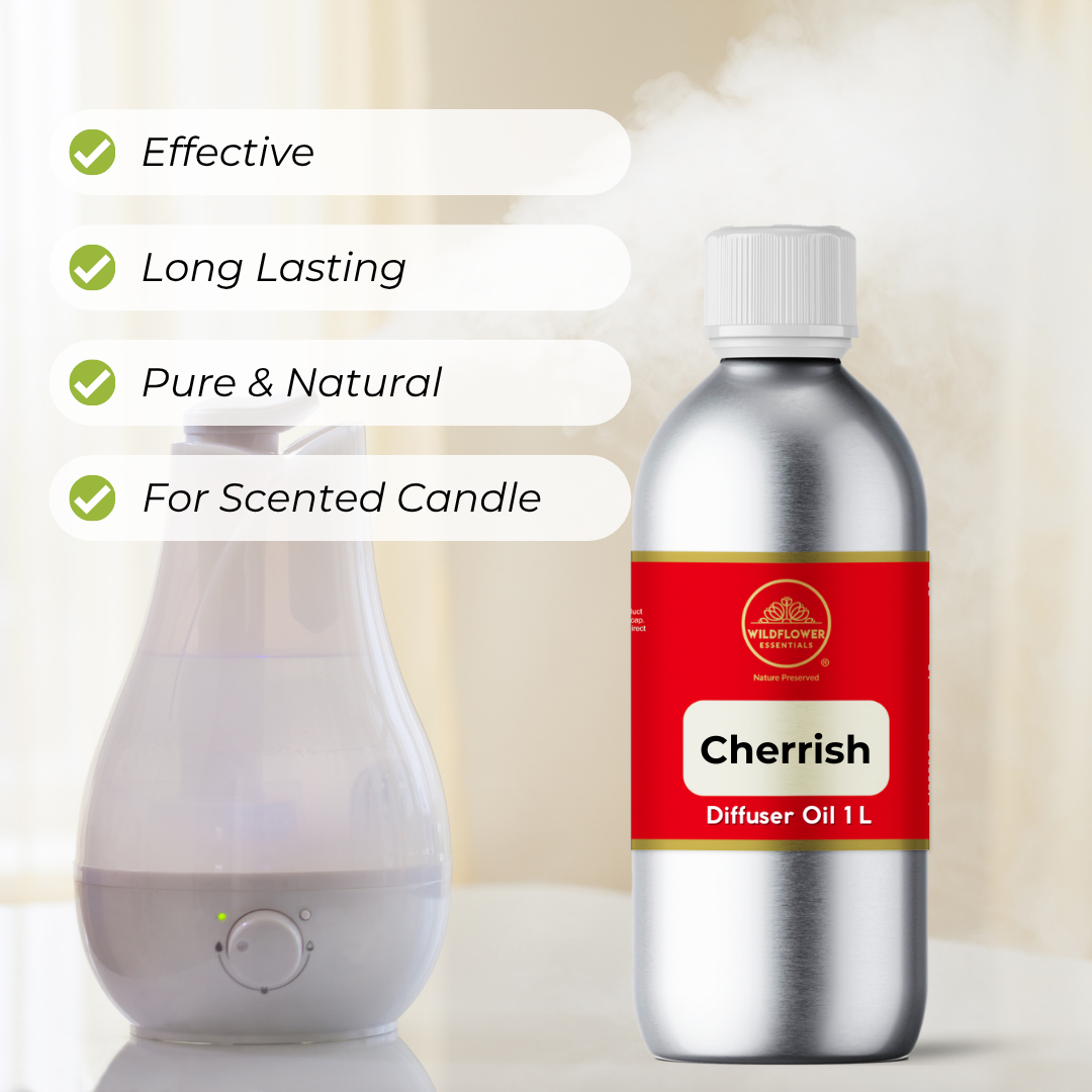 Cherrish Aroma  Diffuser oil 1L Wildflower Essentials