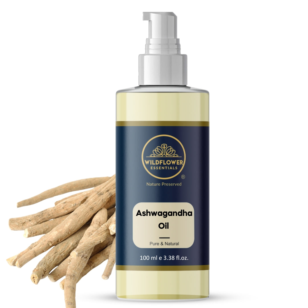 Pure Ashwagandha Oil Wildflower Essentials