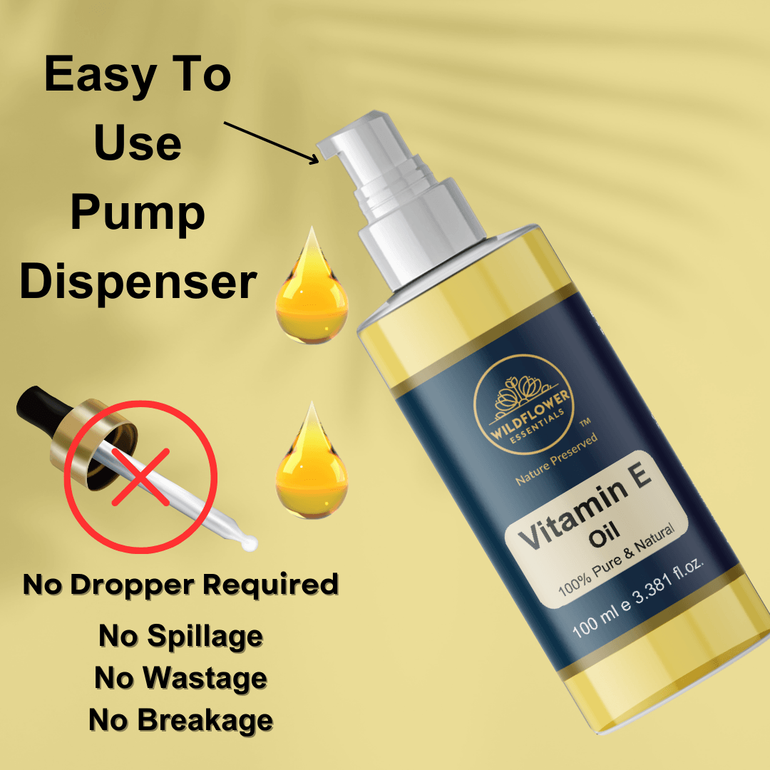 Vitamin E Oil Wildflower Essentials