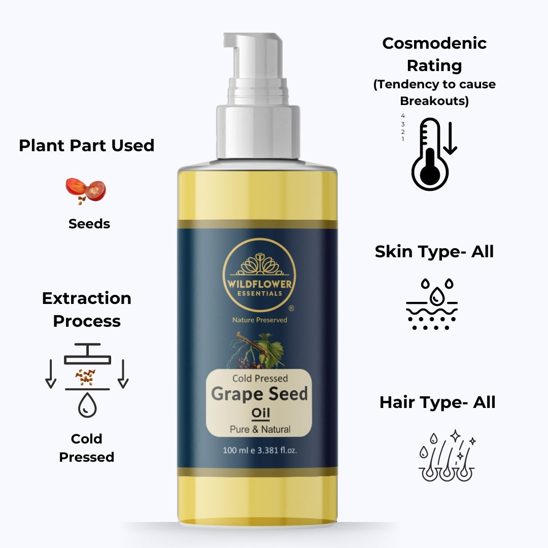 Grapeseed Oil Wildflower Essentials