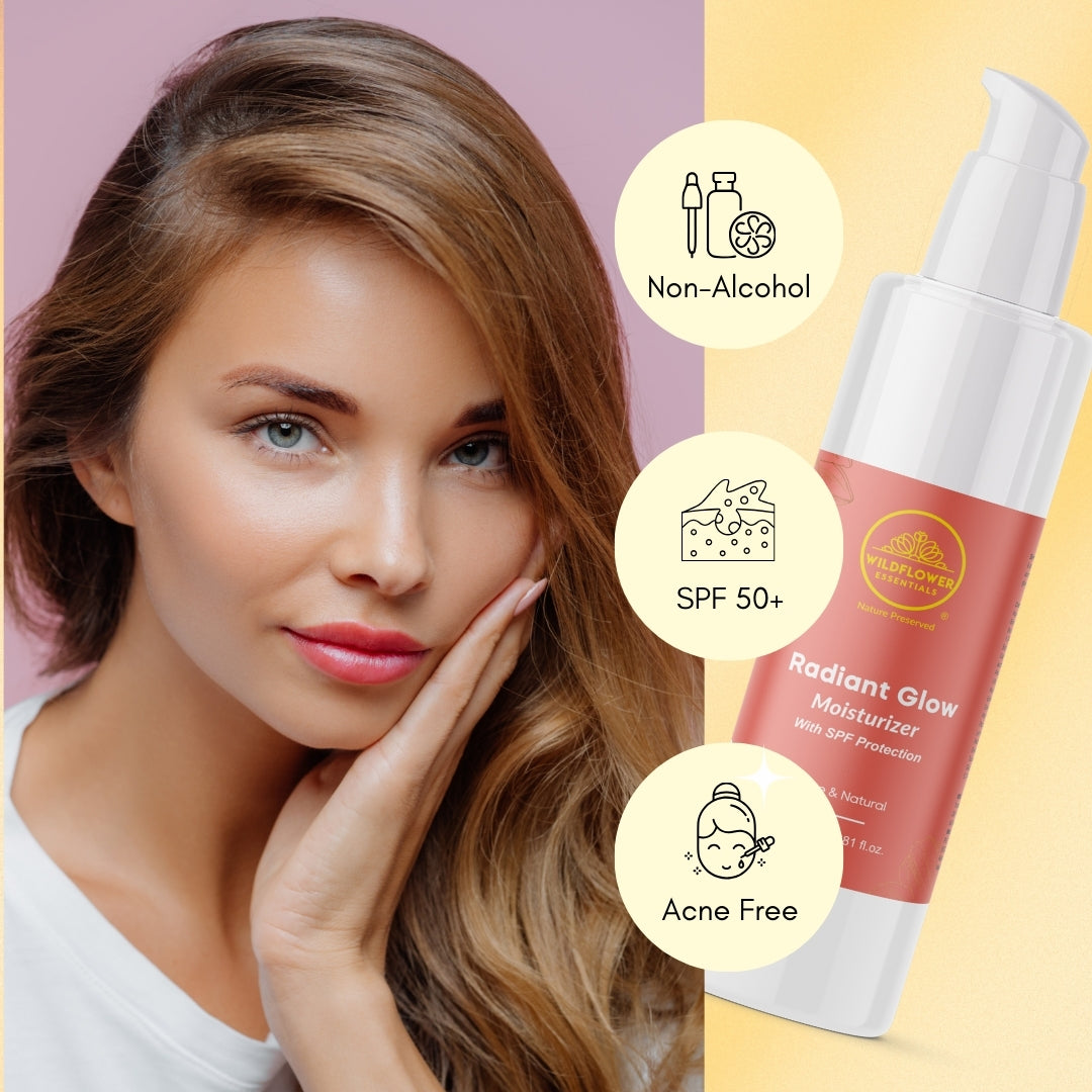 Radiant Glow Moisturizer with SPF Wildflower Essentials