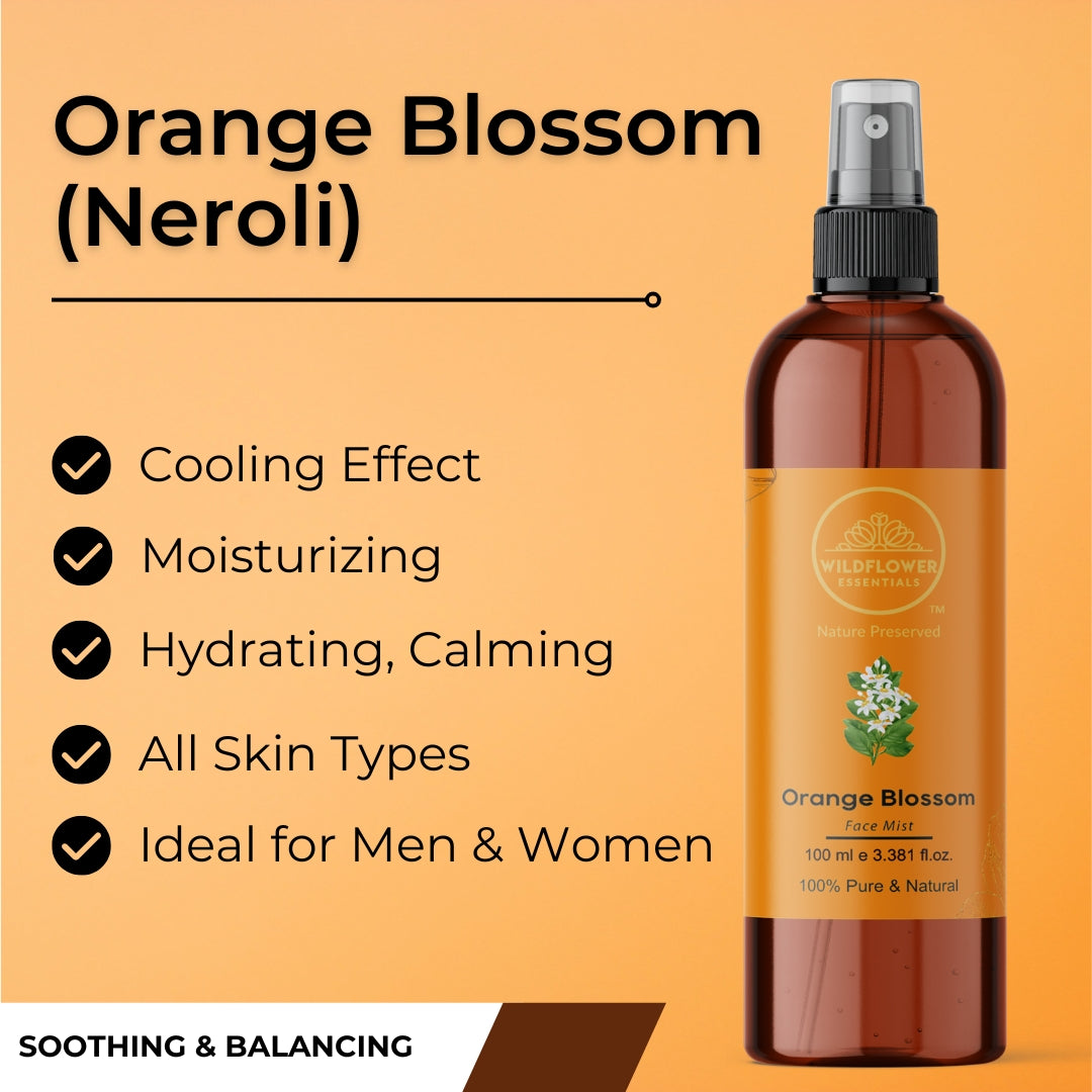 Orange Blossom Toner Wildflower Essentials