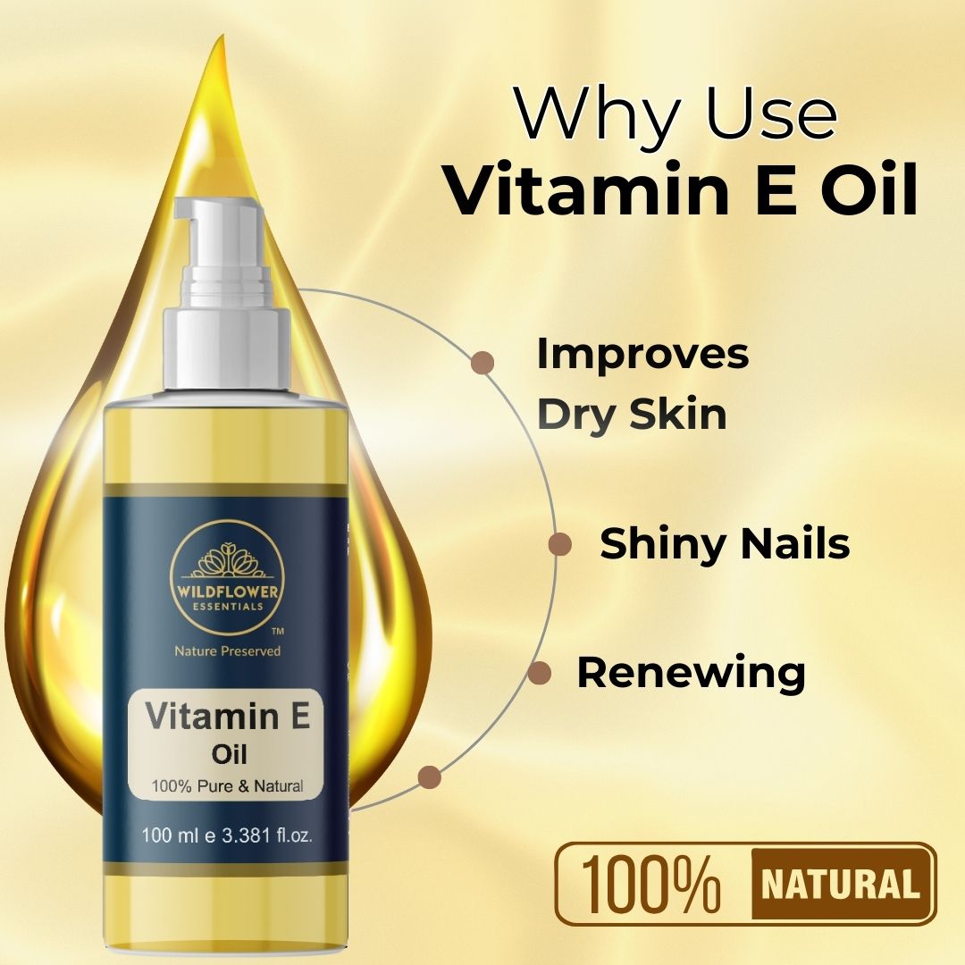 Vitamin E Oil Wildflower Essentials