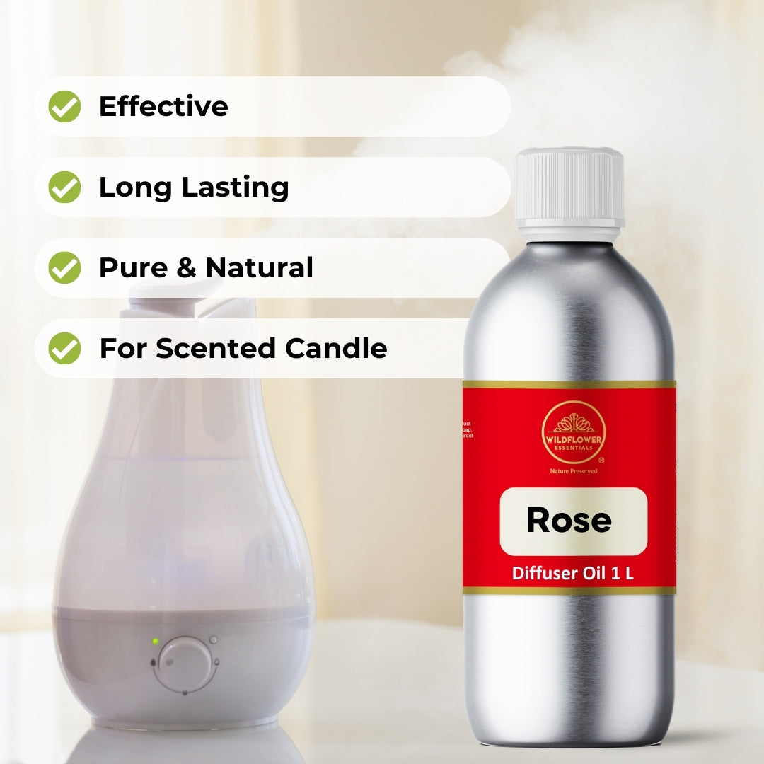 Rose Diffuser Oil  1 L Wildflower Essentials