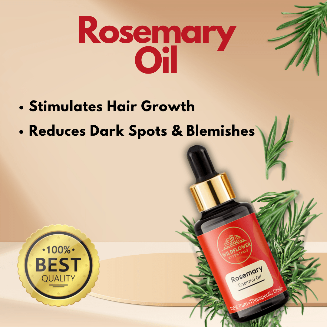 Rosemary Essential Oil Wildflower Essentials