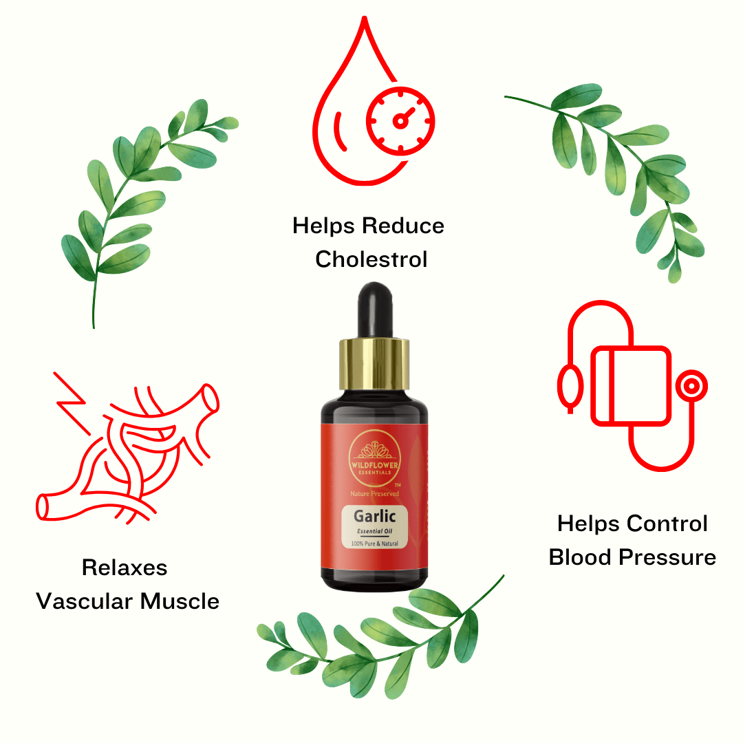 Garlic Essential Oil Wildflower Essentials