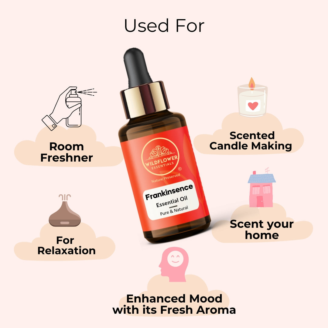 Frankincense Essential Oil Wildflower Essentials