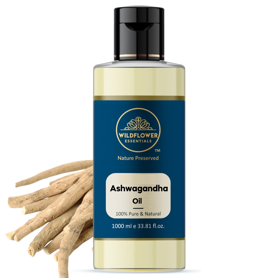 Pure Ashwagandha Oil Wildflower Essentials