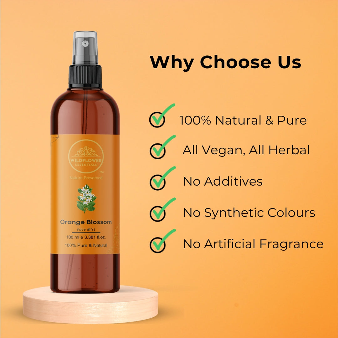 Orange Blossom Toner Wildflower Essentials