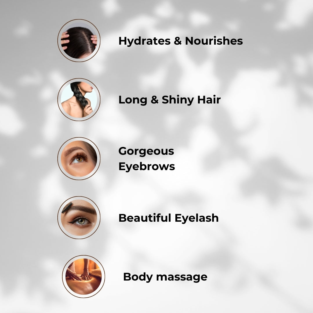 Pumpkin Seed Oil + Coconut Oil Combo (100ml each) Wildflower Essentials