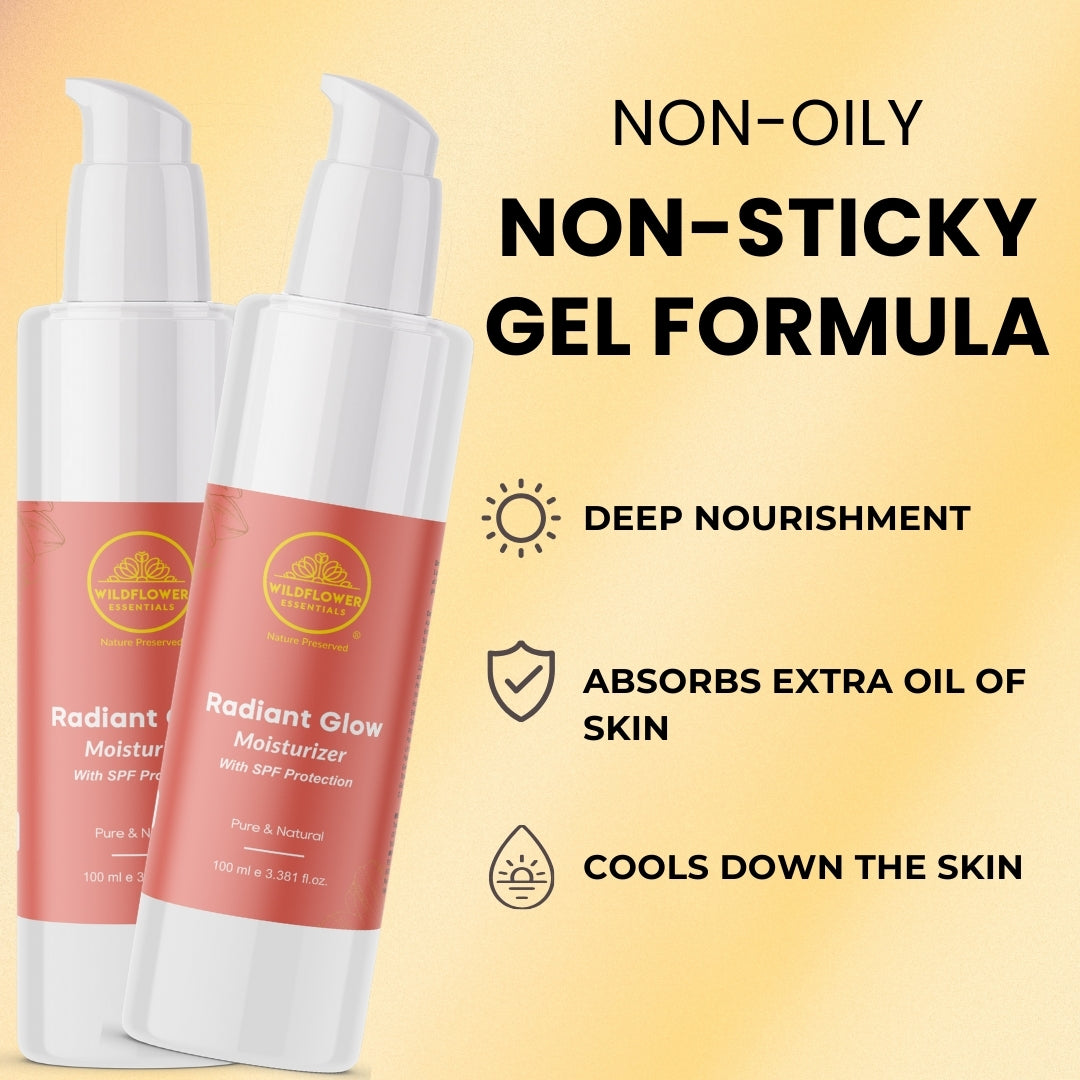 Radiant Glow Moisturizer with SPF Wildflower Essentials