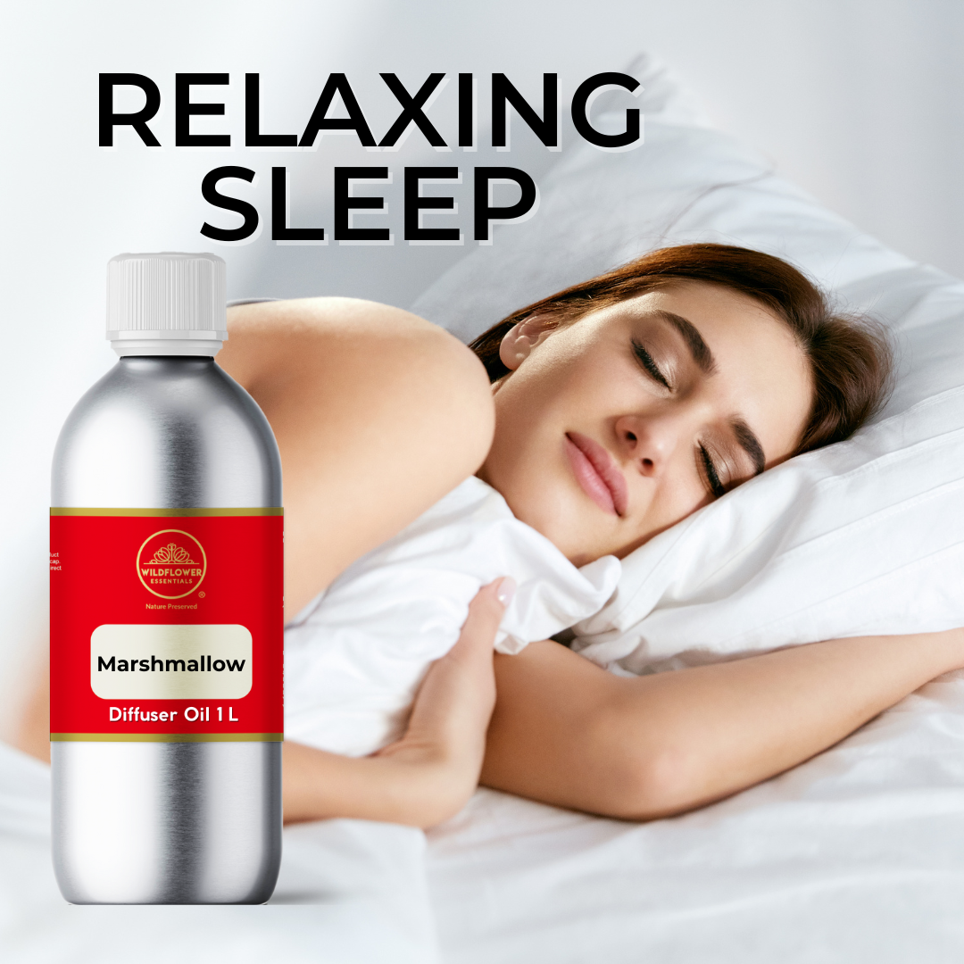 Marshmallow Aroma Diffuser Oil 1L Wildflower Essentials