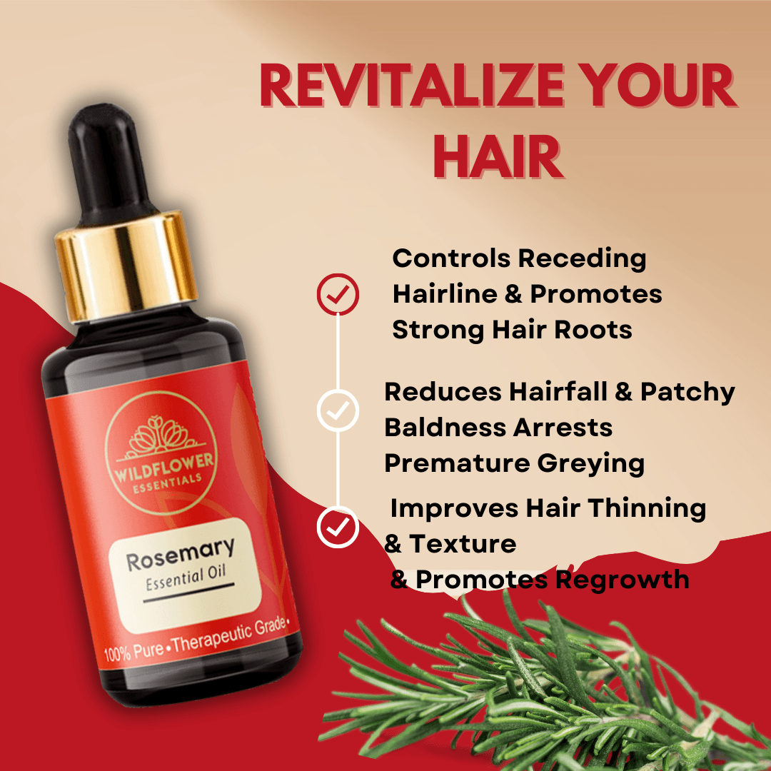 Rosemary Essential Oil Wildflower Essentials