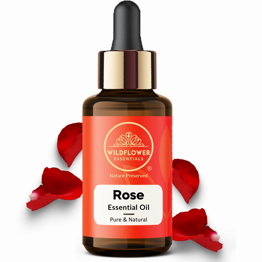 Rose Essential Oil Wildflower Essentials