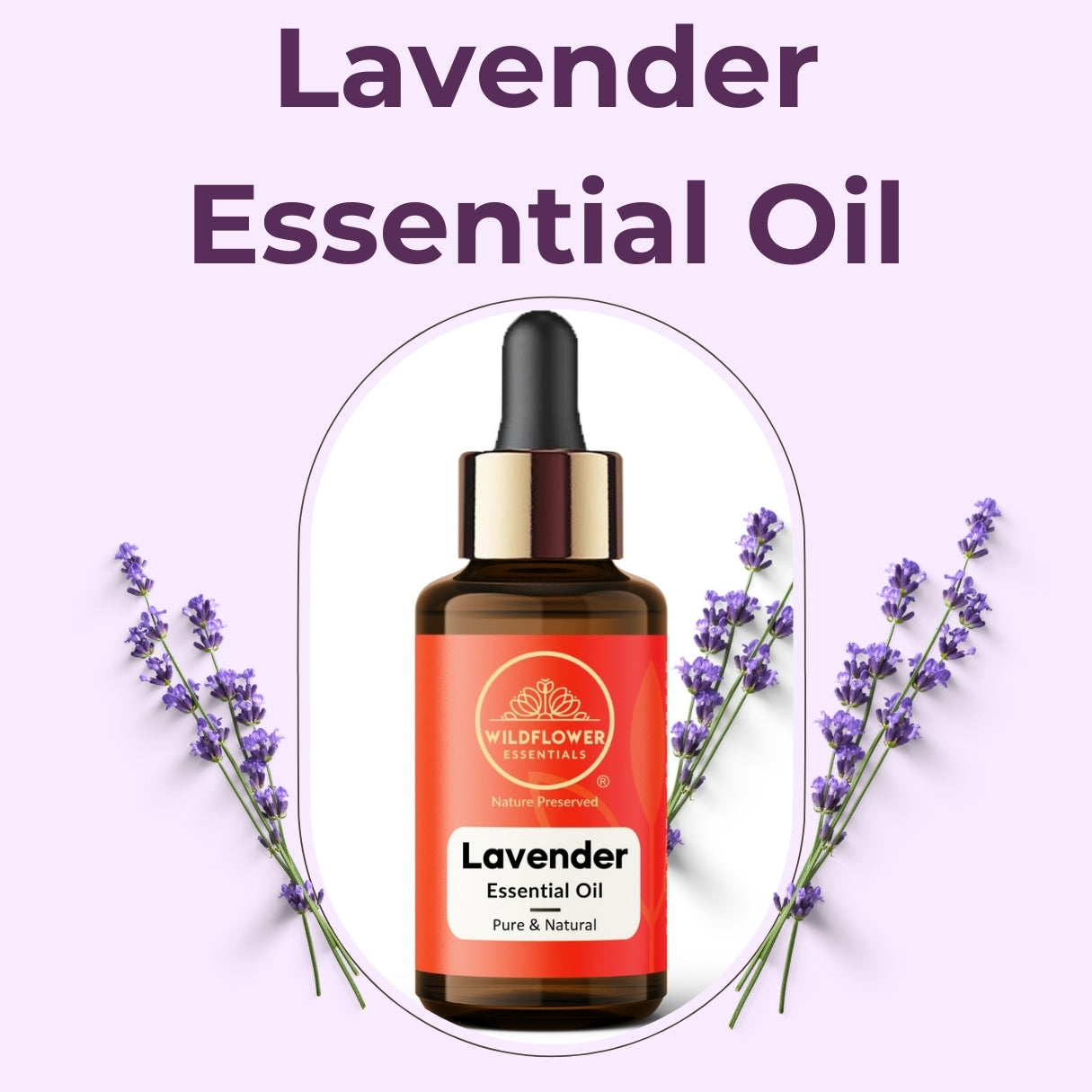 Lavender Essential Oil Wildflower Essentials