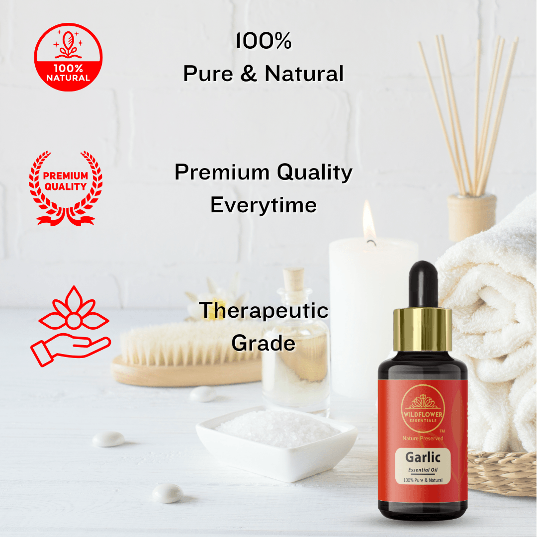 Garlic Essential Oil Wildflower Essentials