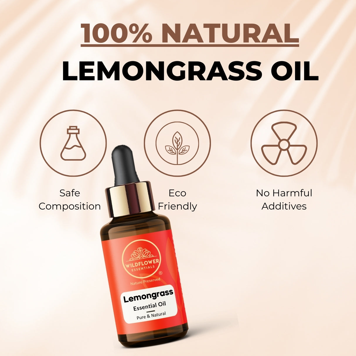 Lemongrass Essential Oil Wildflower Essentials
