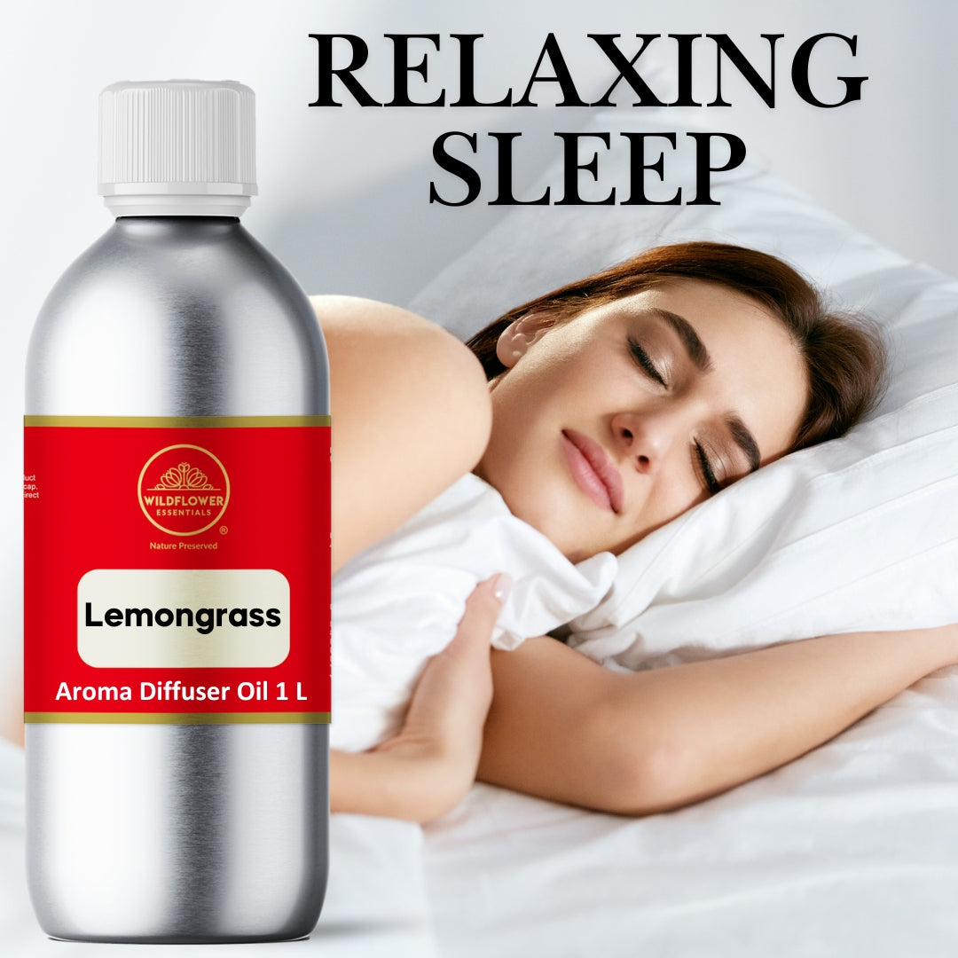 Lemongrass Aroma Diffuser Oil | 1L Wildflower Essentials