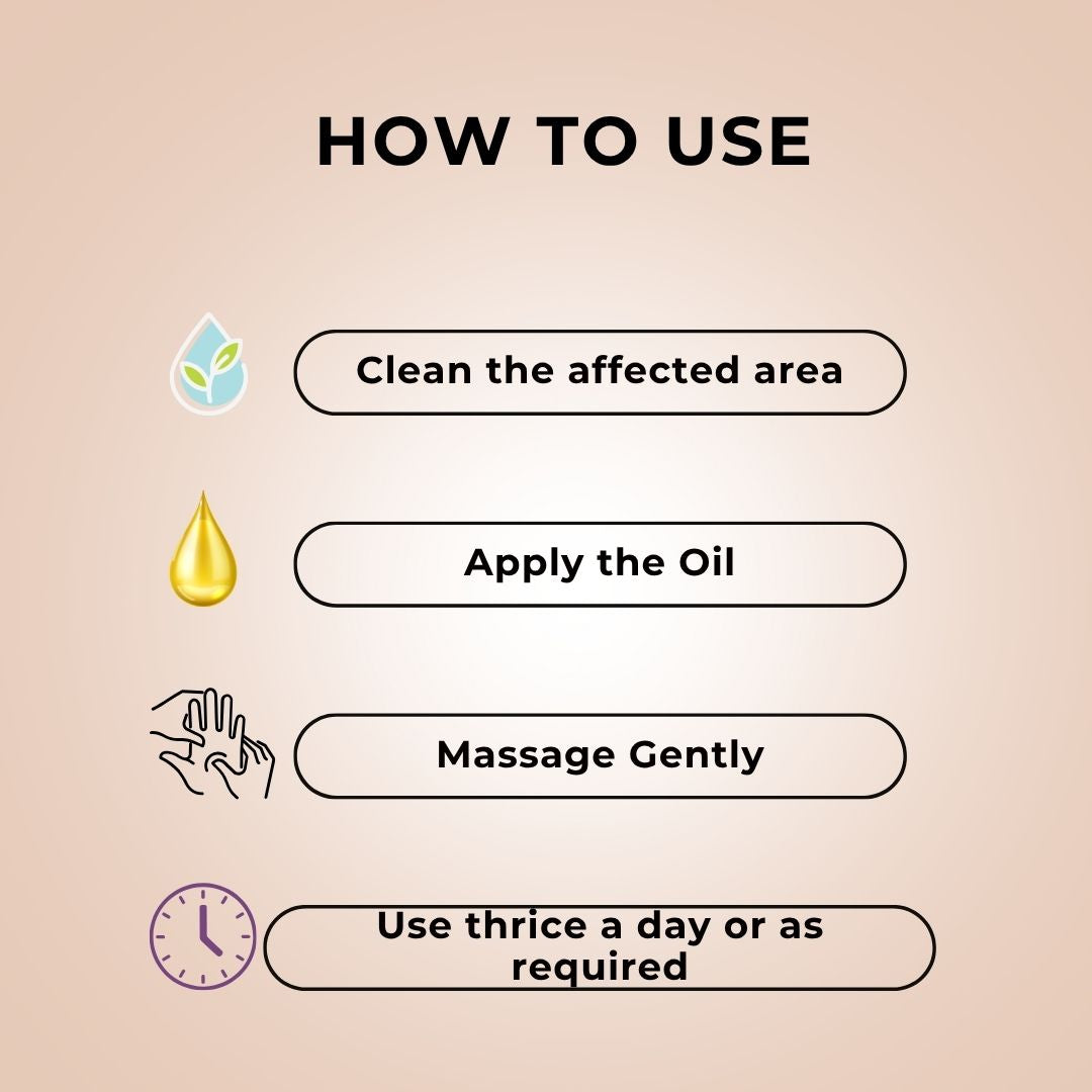 Soothing Oil for Eczema, Psoriasis & Dermatitis | 50ml Wildflower Essentials