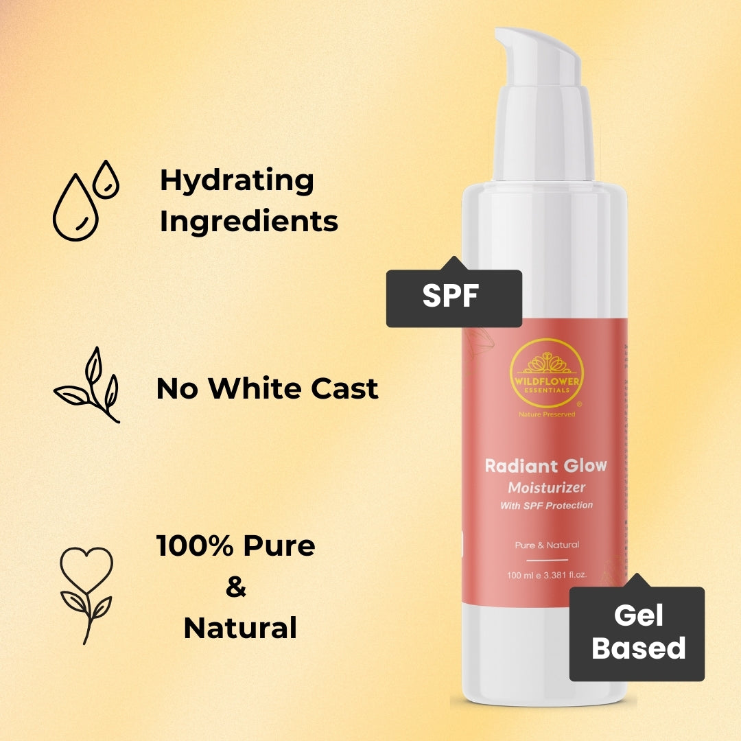 Radiant Glow Moisturizer with SPF Wildflower Essentials